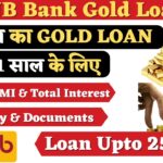 PNB गोल्ड लोन: 1 लाख रुपये तक सोने पर लोन